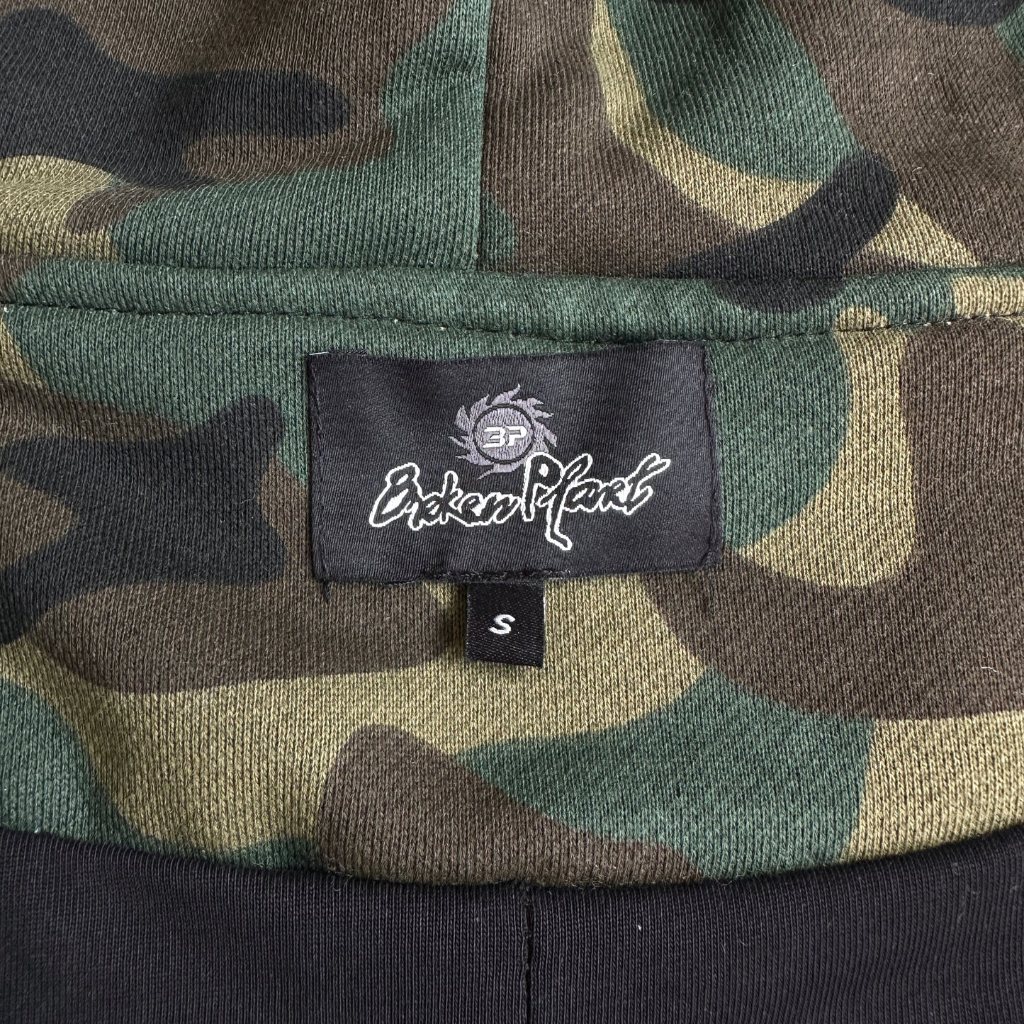 Broken Planet Zip-up Camo Hoodie