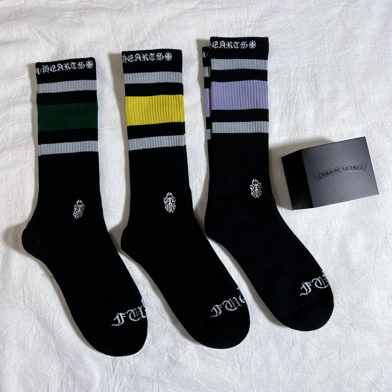 Chrome Hearts Socks (3 PAIRS ONLY)