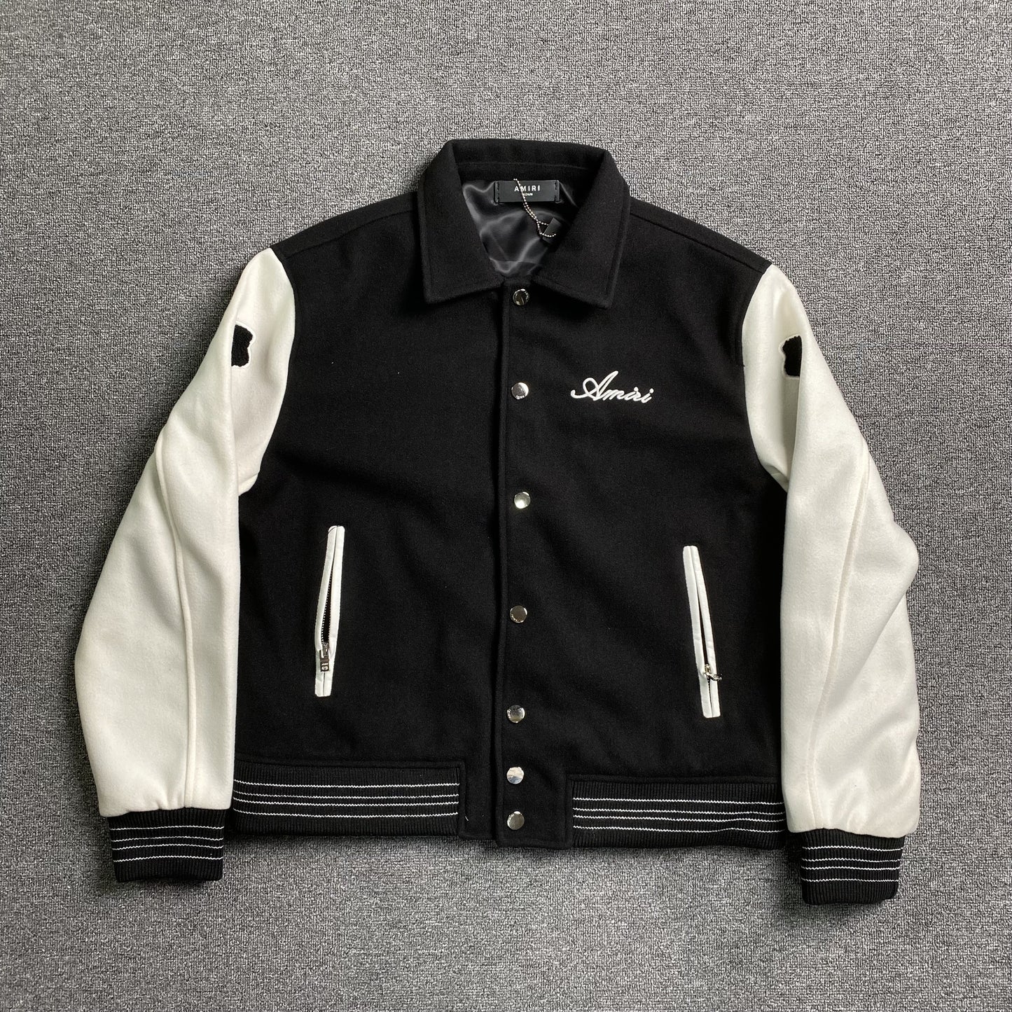 Amiri Skeleton Varsity Jackets