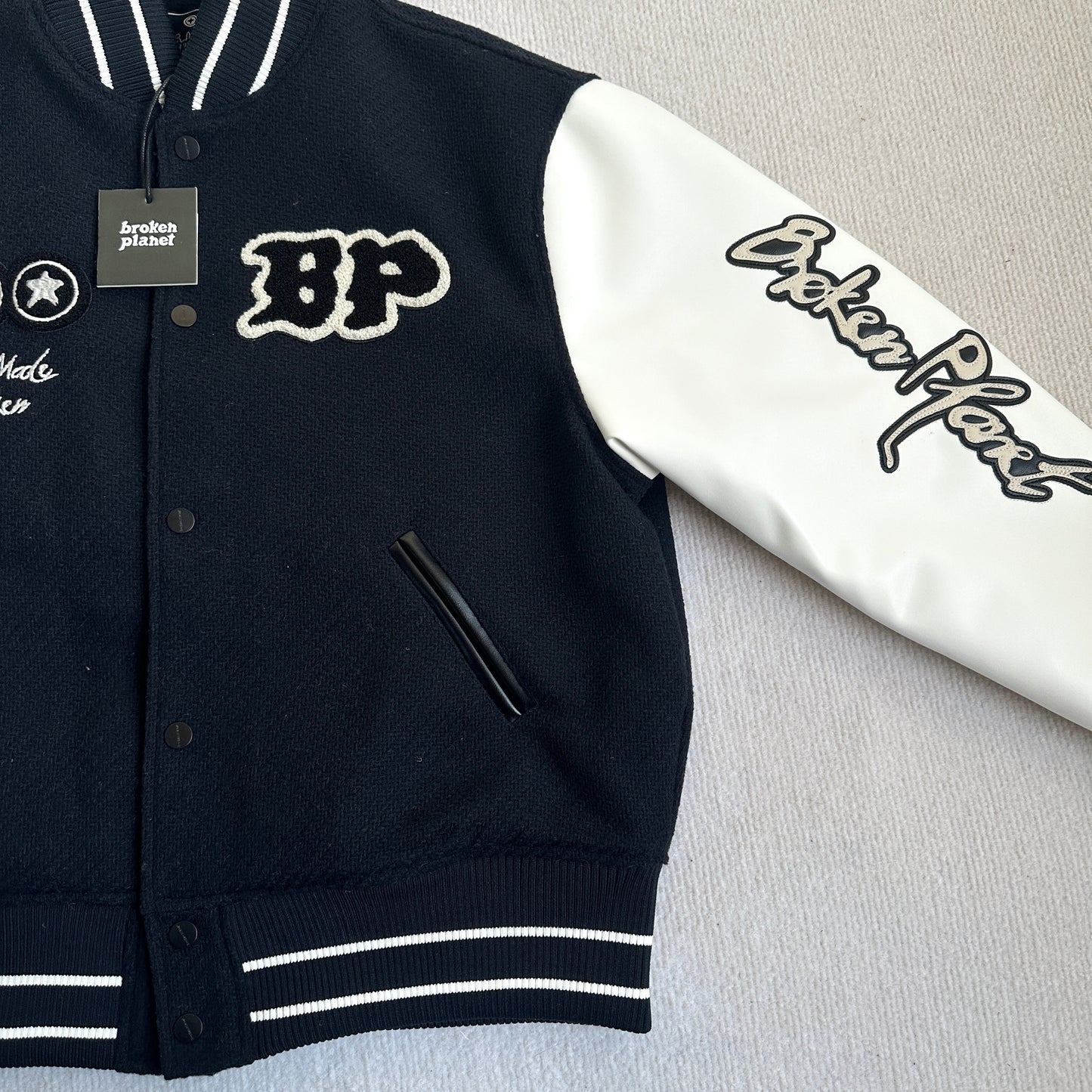 Broken Planet Varsity Jacket