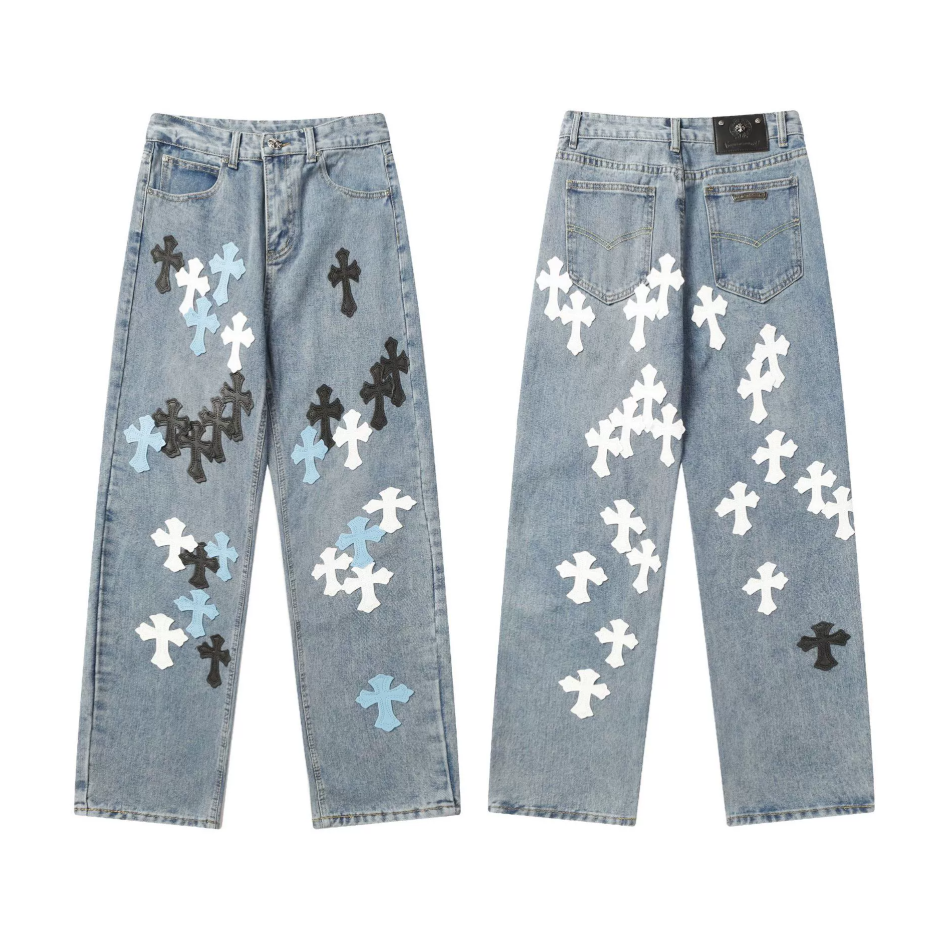 Chrome Hearts Denim Pants