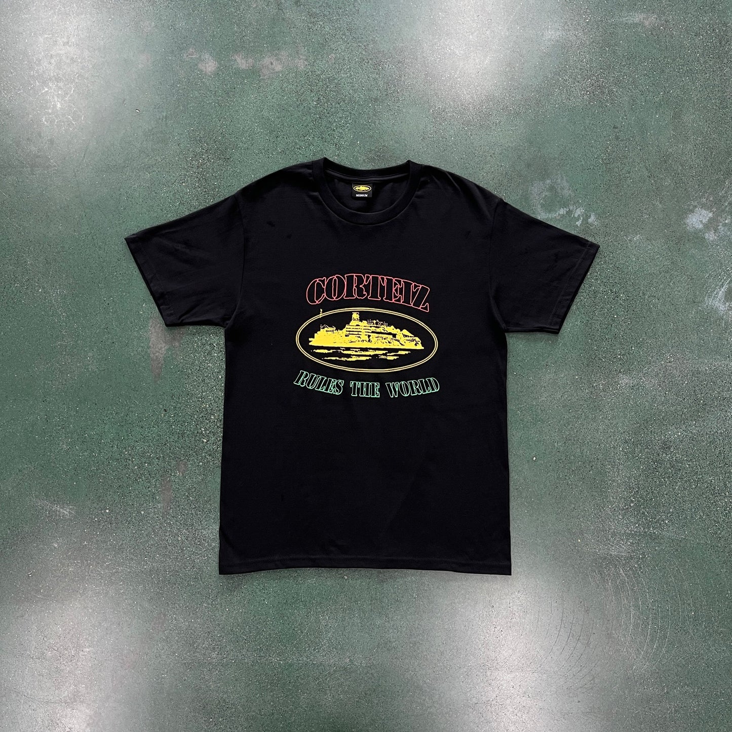 Corteiz Tri-color Alcatraz Tee