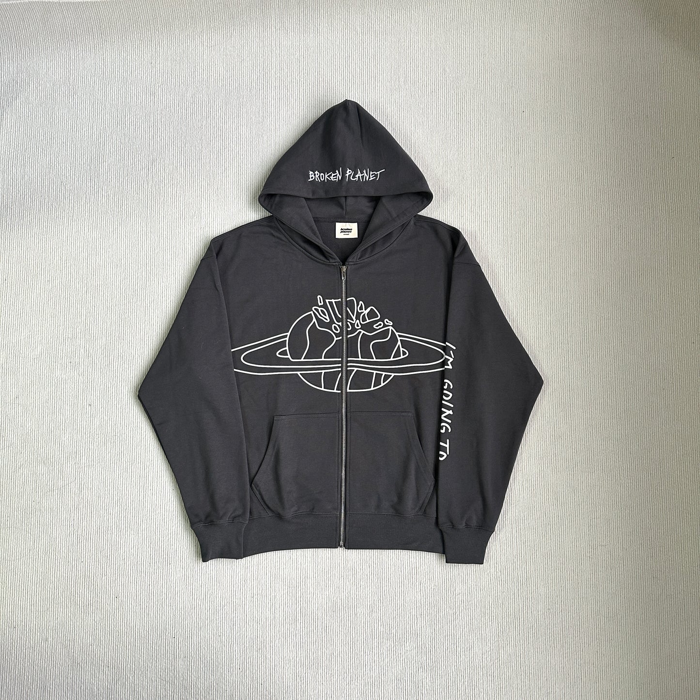 Broken Planet Zip-up Hoodies