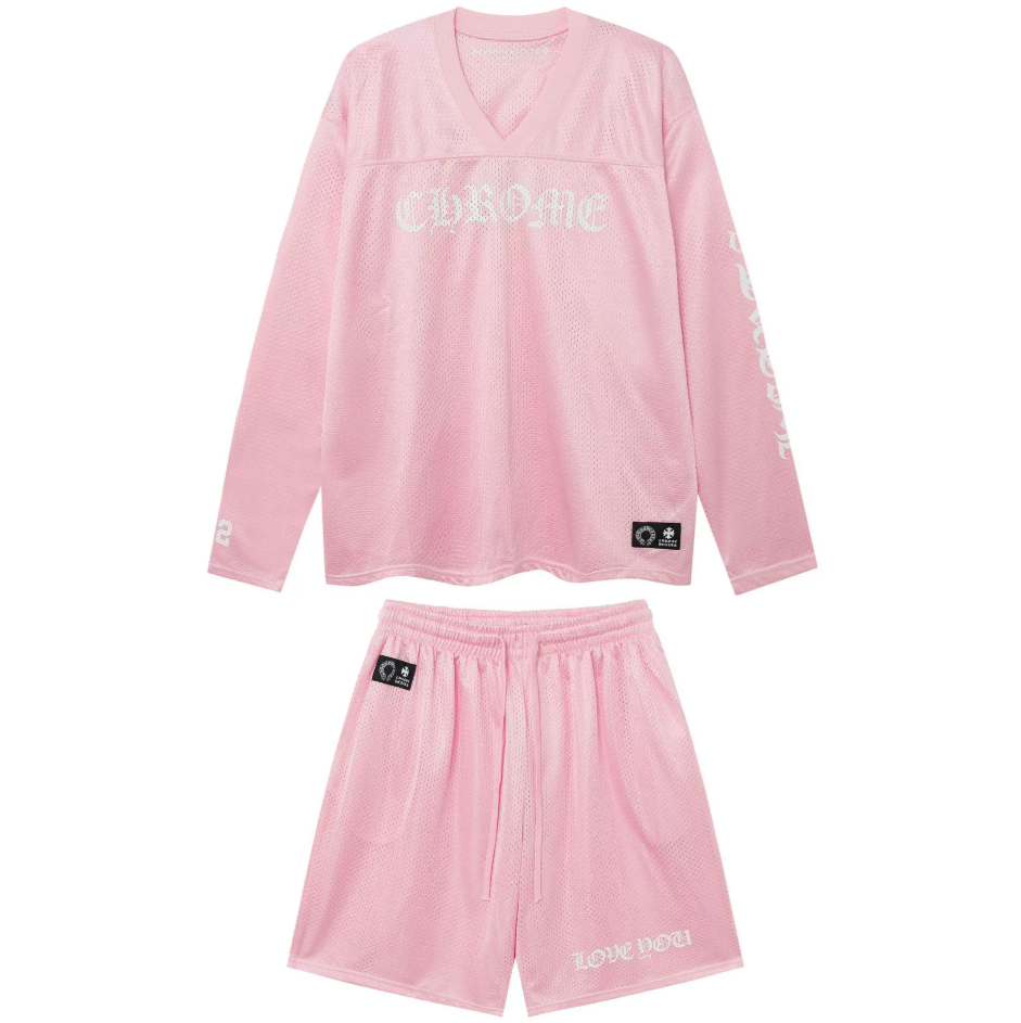 Chrome Hearts Pink Mesh Sets