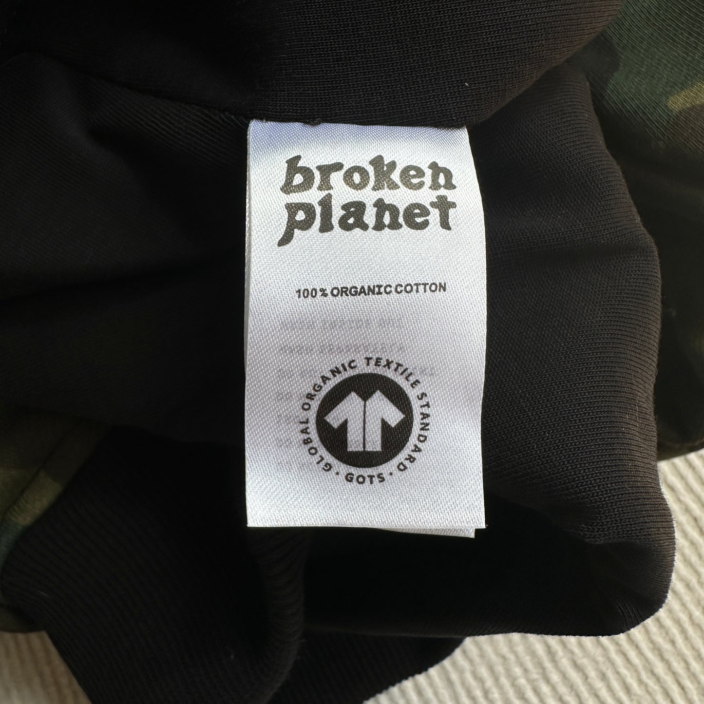 Broken Planet Zip-up Camo Hoodie