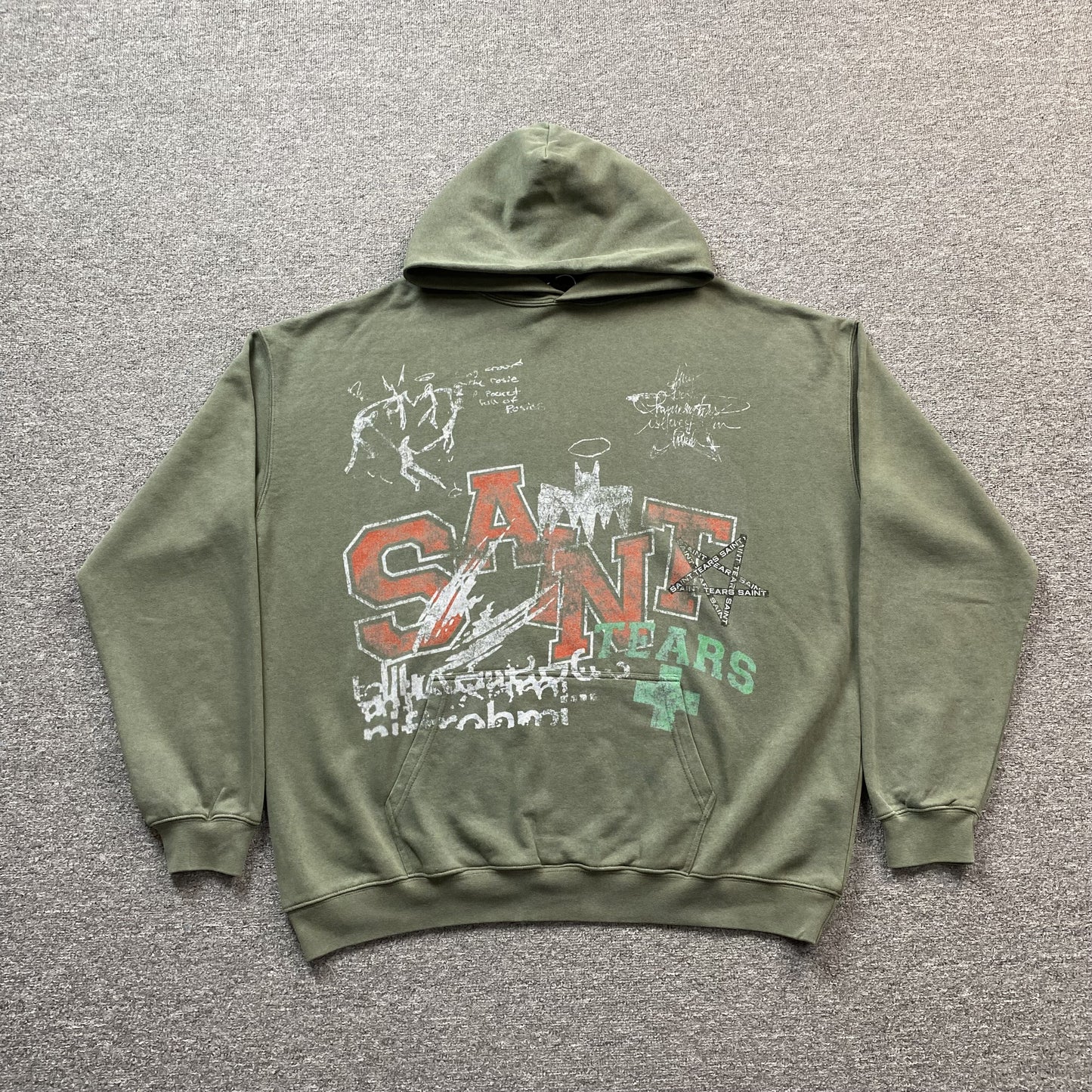 Saint Michael Mixed Hoodies