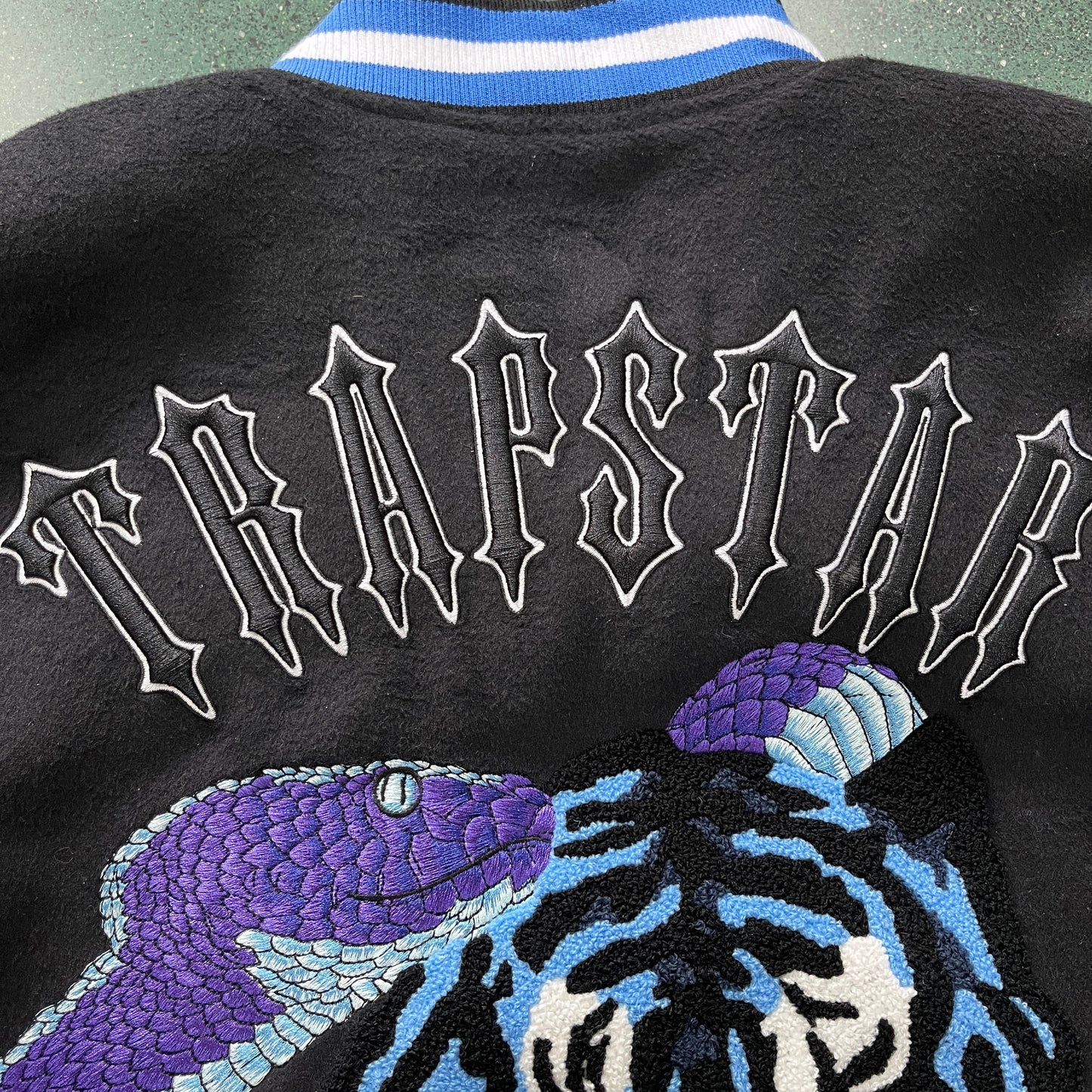 Trapstar Varsity Jacket (Snake Slayers)