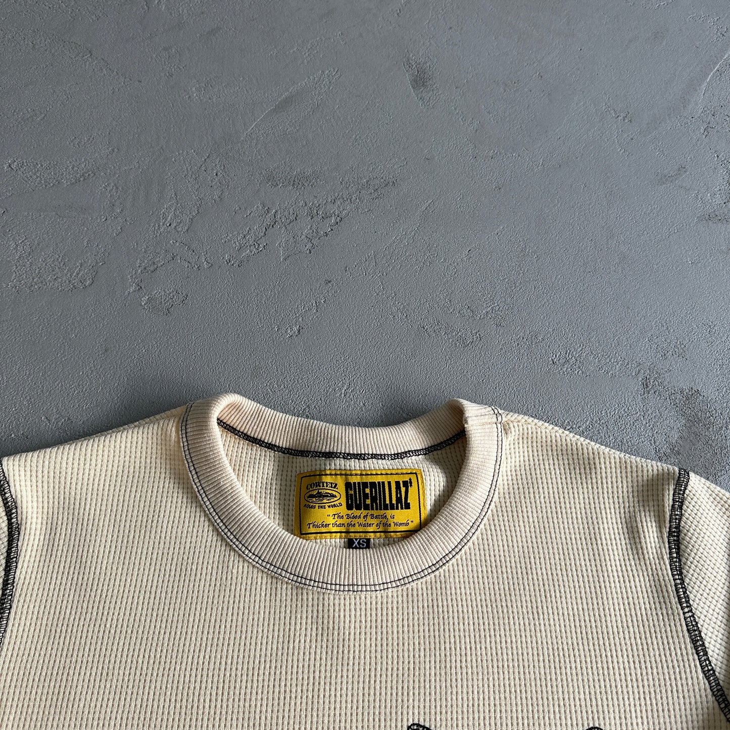 Corteiz Tiger Contrast Waffle Sweater