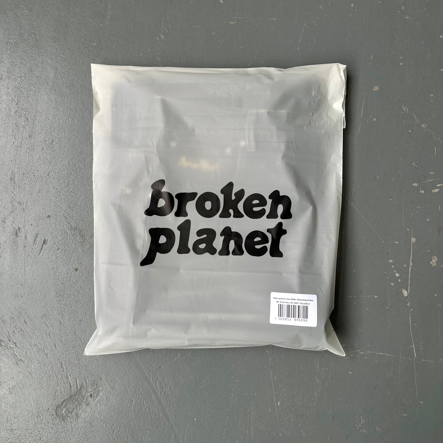 Broken Planet Washed Black Pants