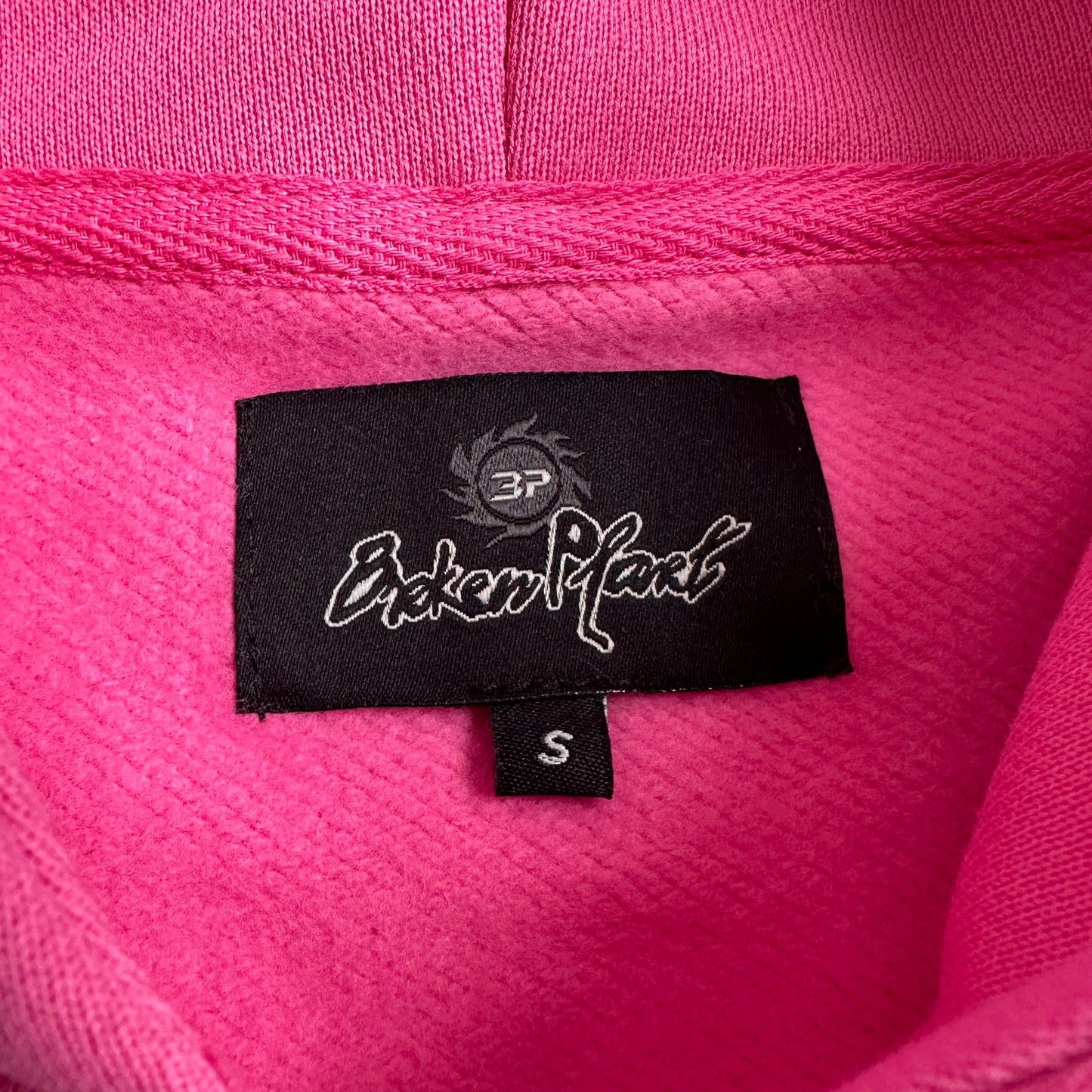 Broken Planet Zip-up Pink Hoodie