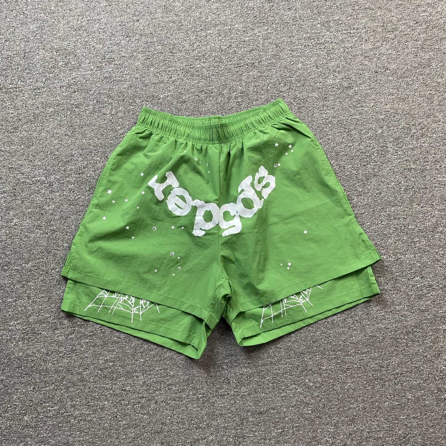 SP5DER Mixed Water Shorts