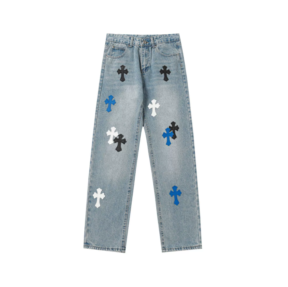 Chrome Hearts Denim Pants