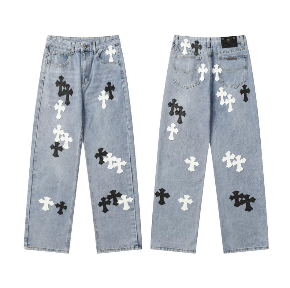 Chrome Hearts Denim Pants