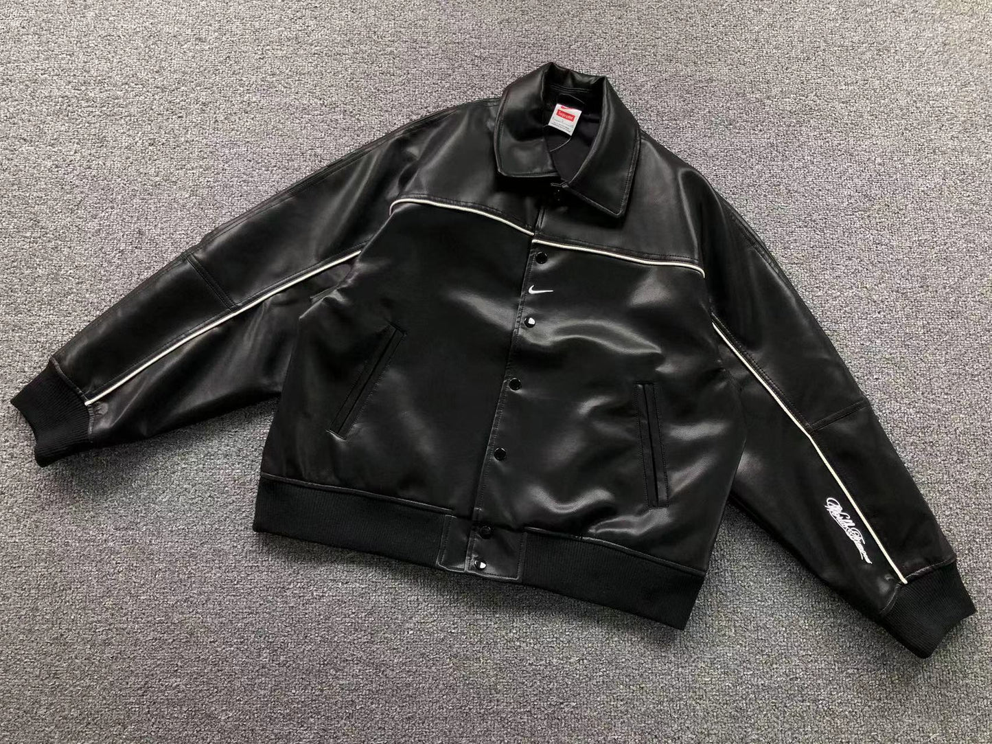 Supreme x Nike Varsity Jacket