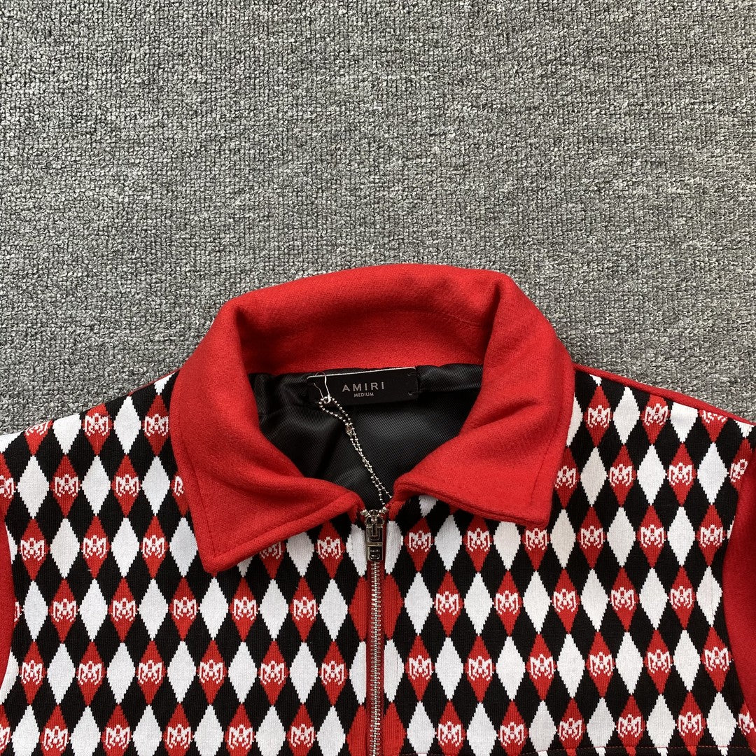 Amiri Mixed Varsity Jacket