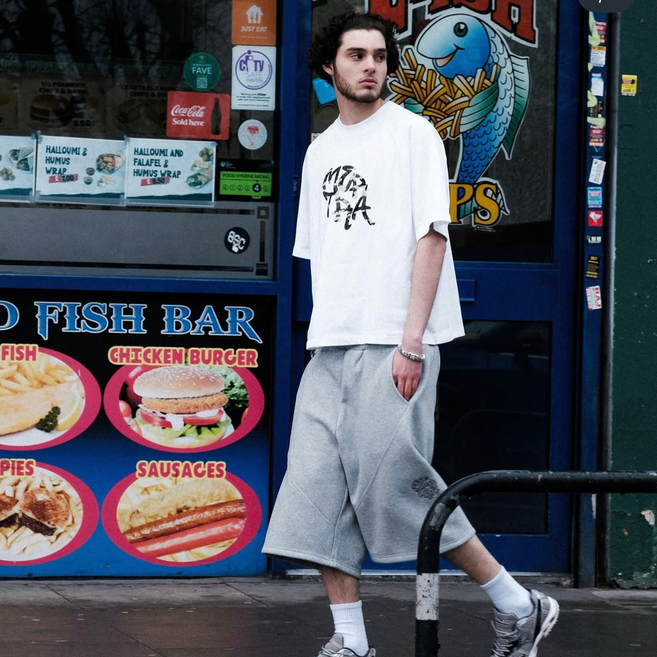 Mertra Camo White Tee