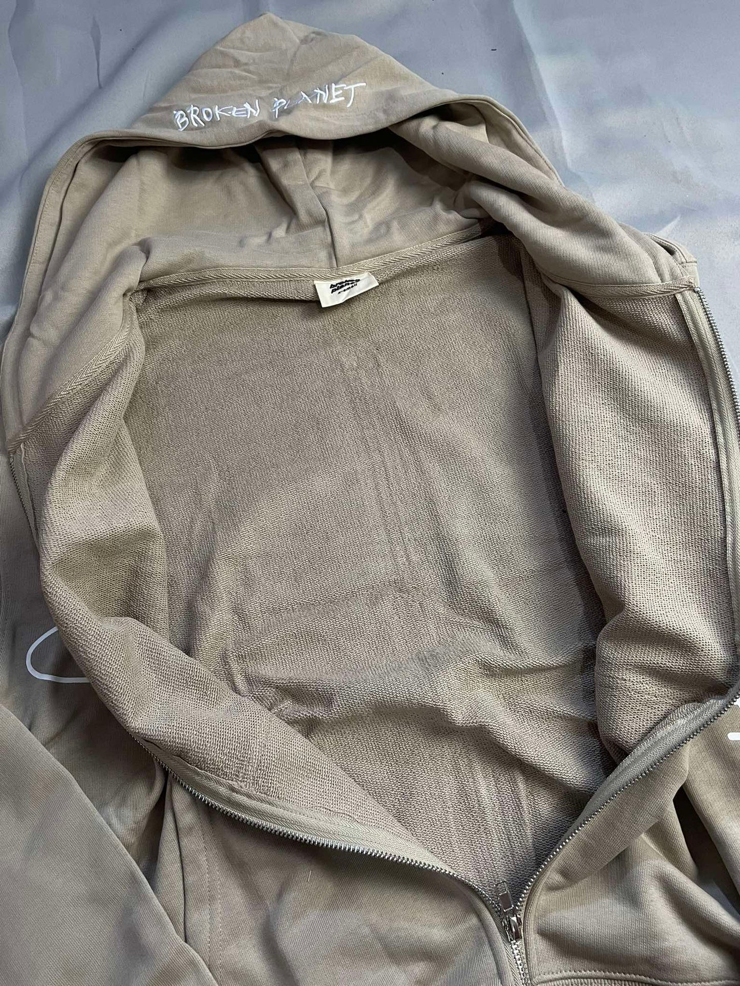 Broken Planet Zip-up Hoodie