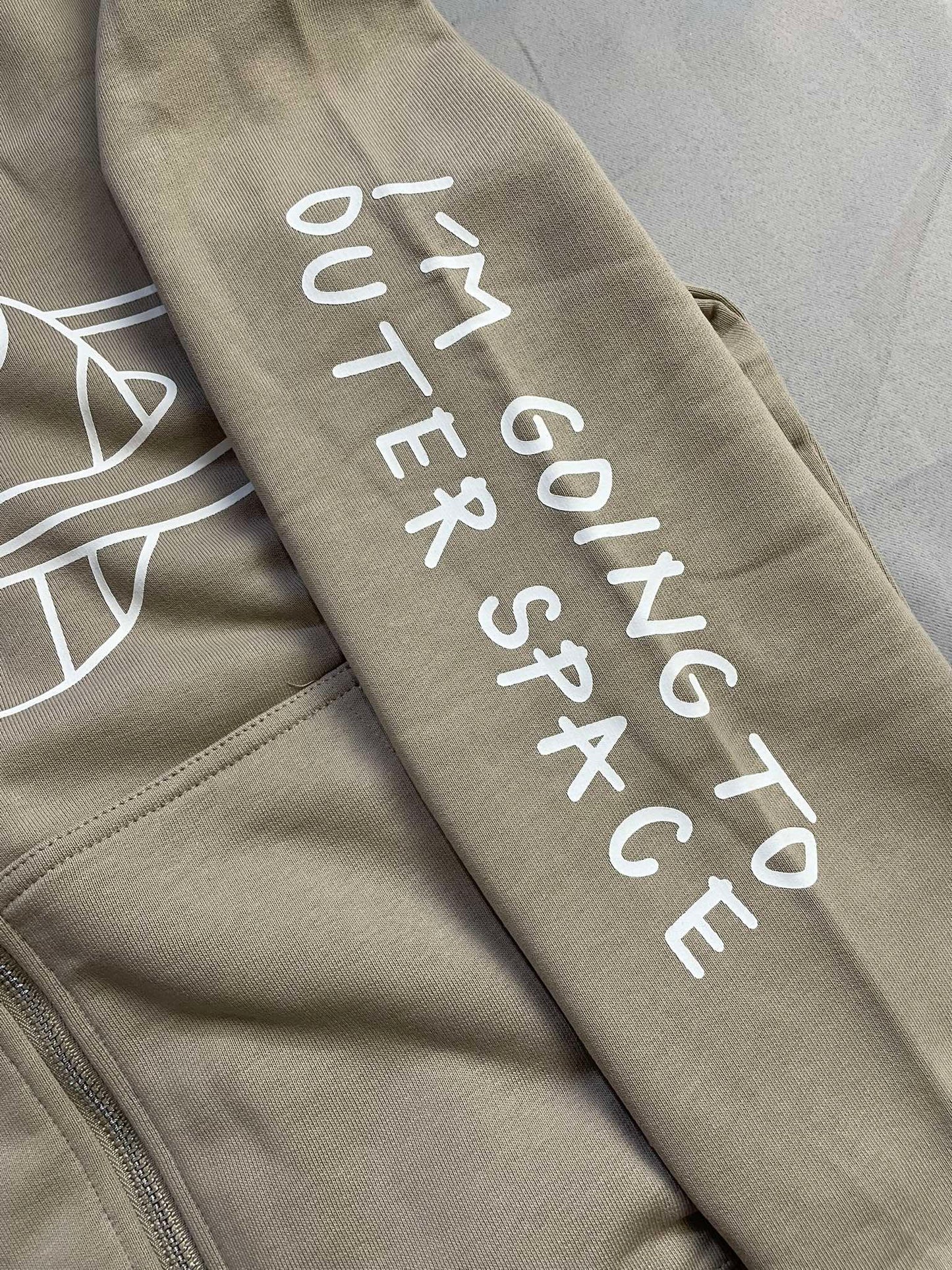 Broken Planet Zip-up Hoodie