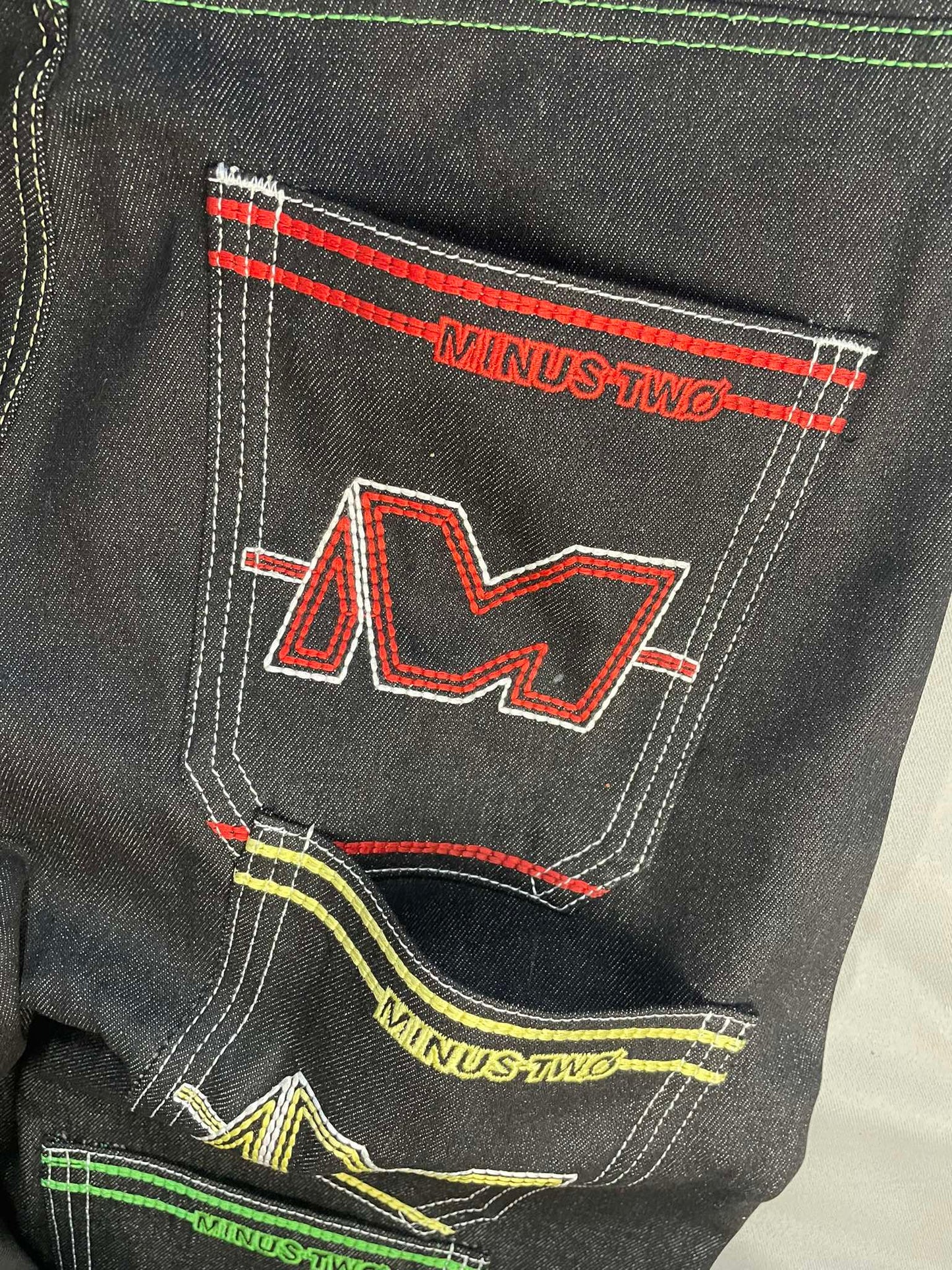 Minus two 'Multi-pocket' Colorful Jeans