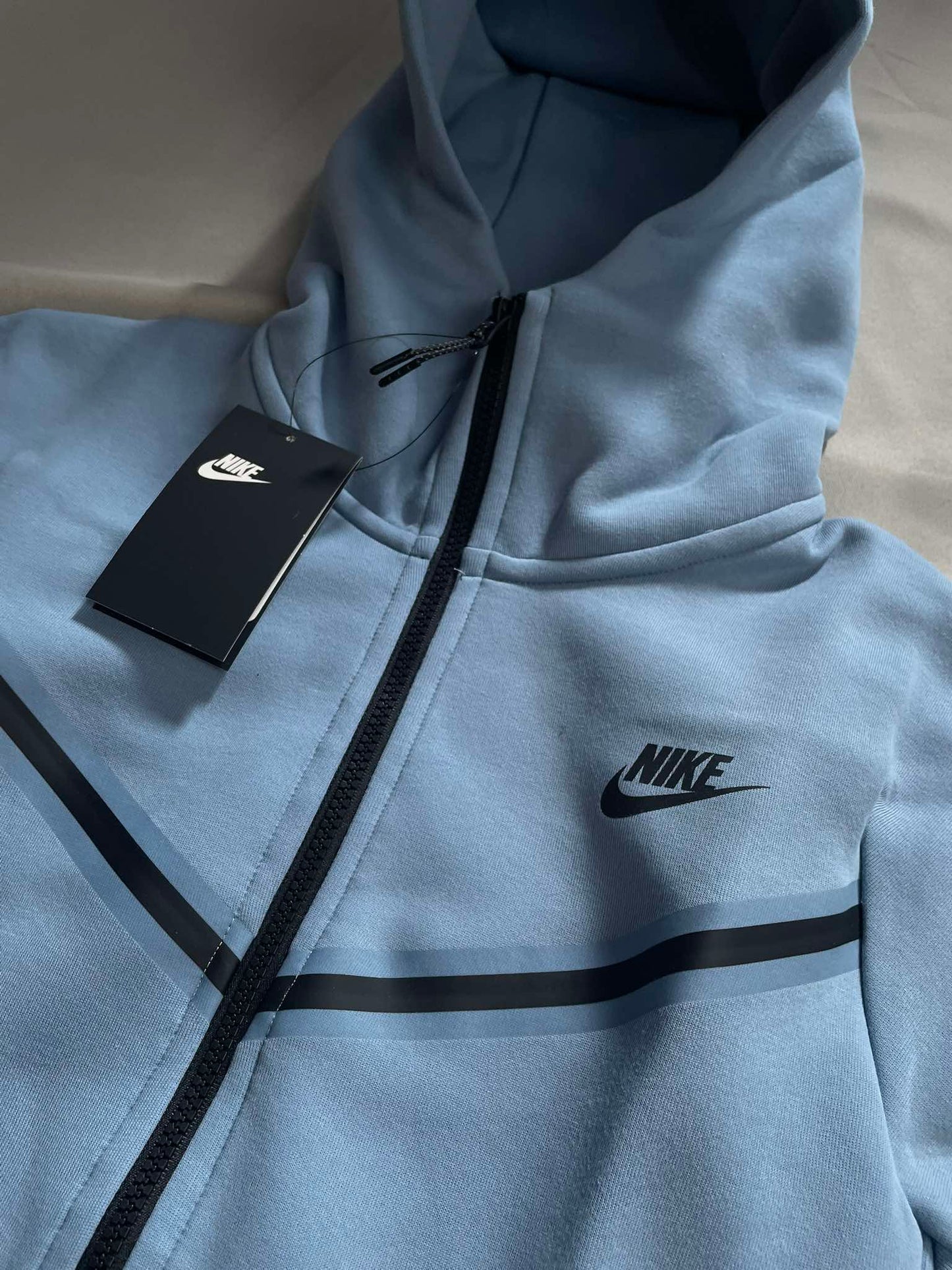 Nike Techfleece Blue Hoodie