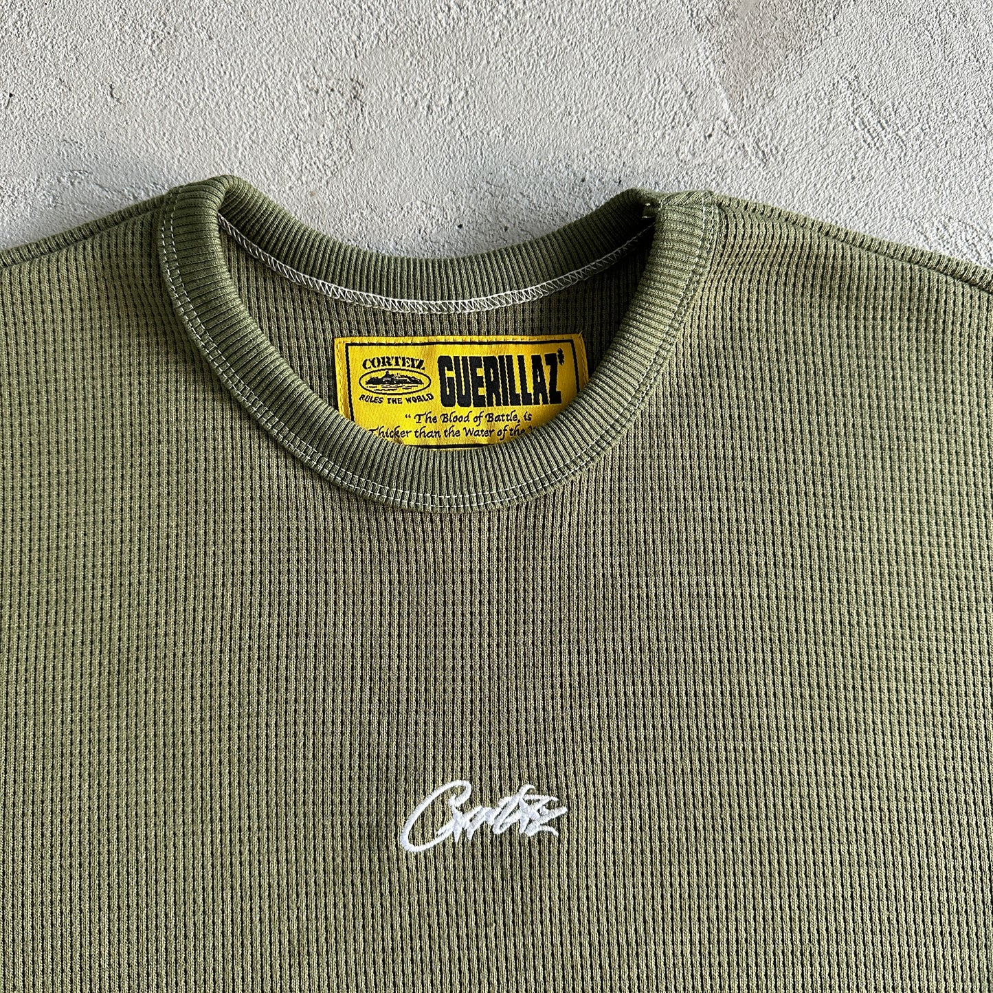 Corteiz Waffle Long-sleeve Sweater