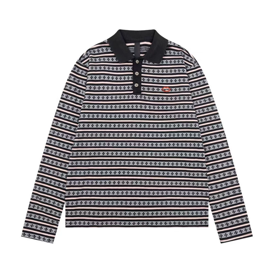 Chrome Hearts Stripe Sweaters