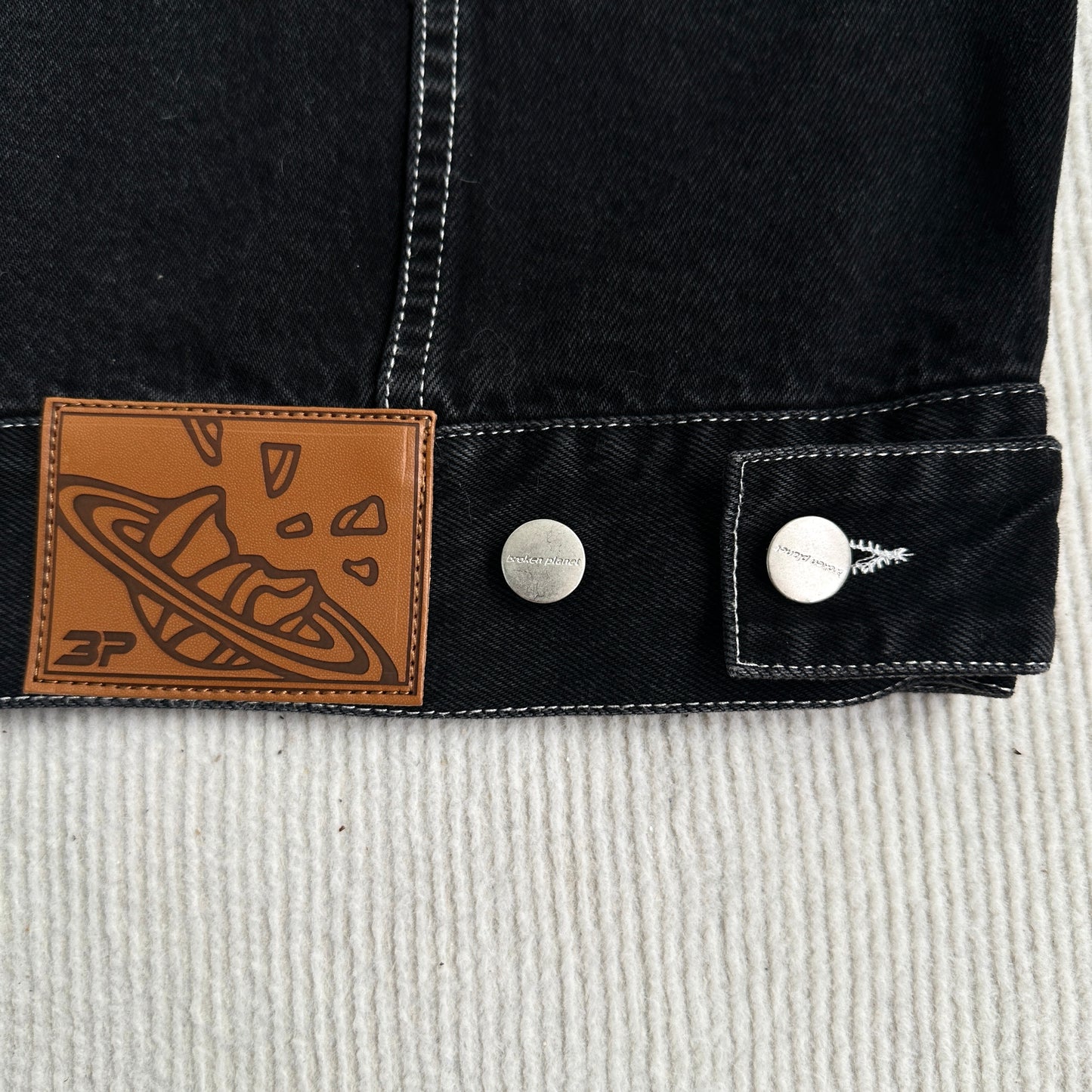 Broken Planet Black Denim Set