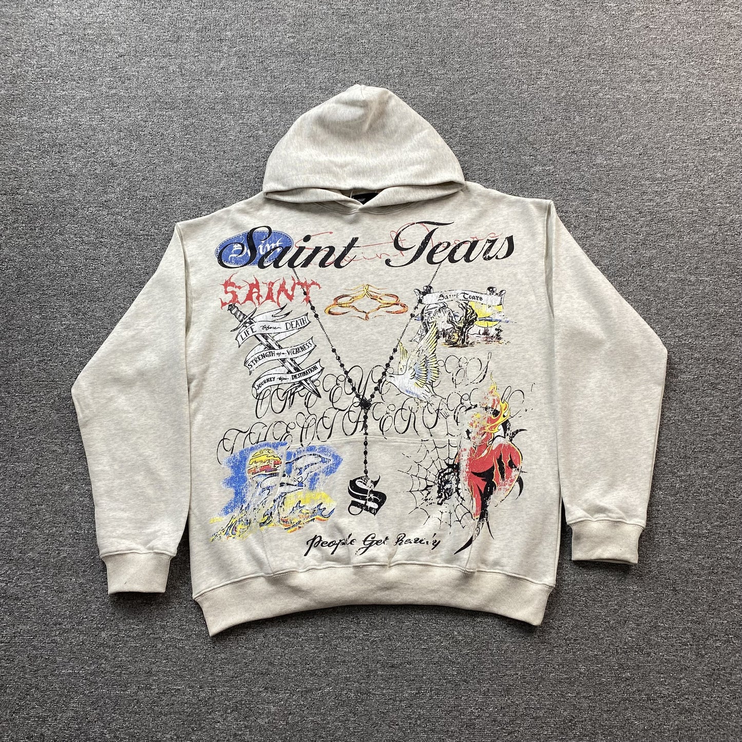 Saint Michael Mixed Hoodies