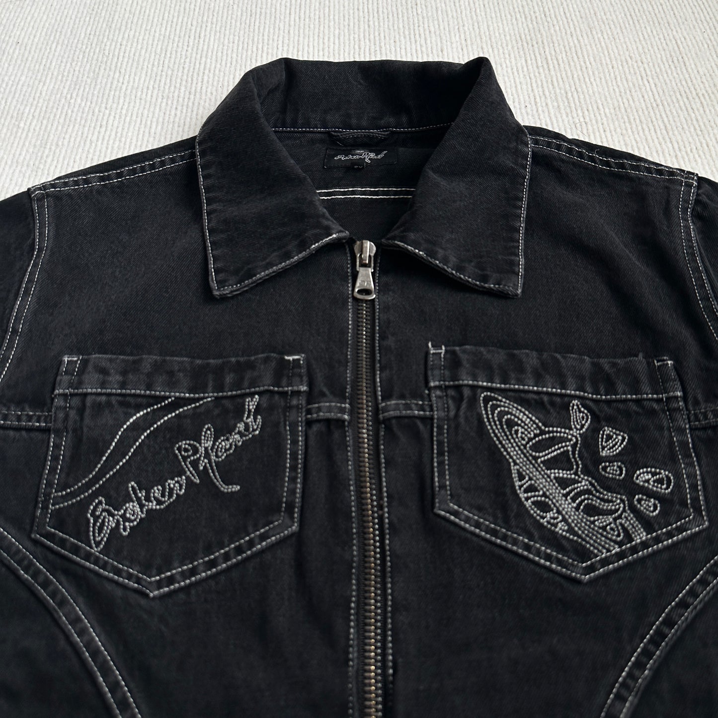 Broken Planet Black Denim Set