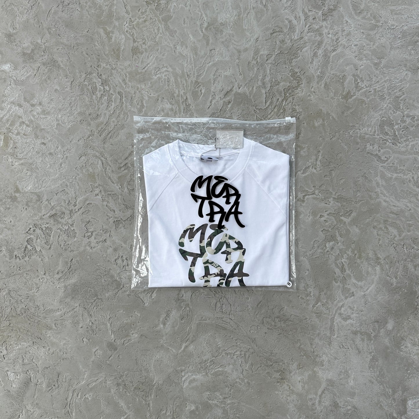 Mertra Camo White Tee
