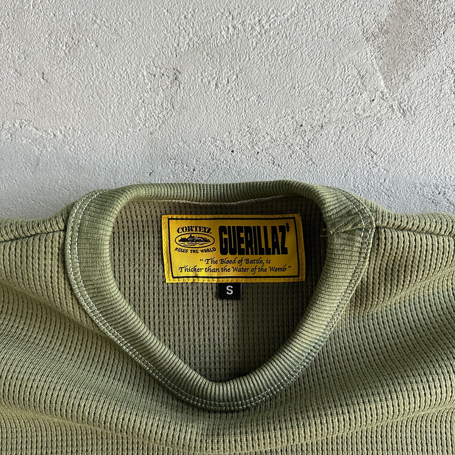 Corteiz Waffle Long-sleeve Sweater
