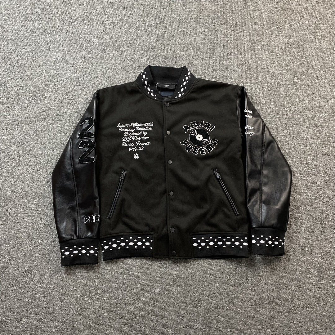 Amiri Mixed Varsity Jacket