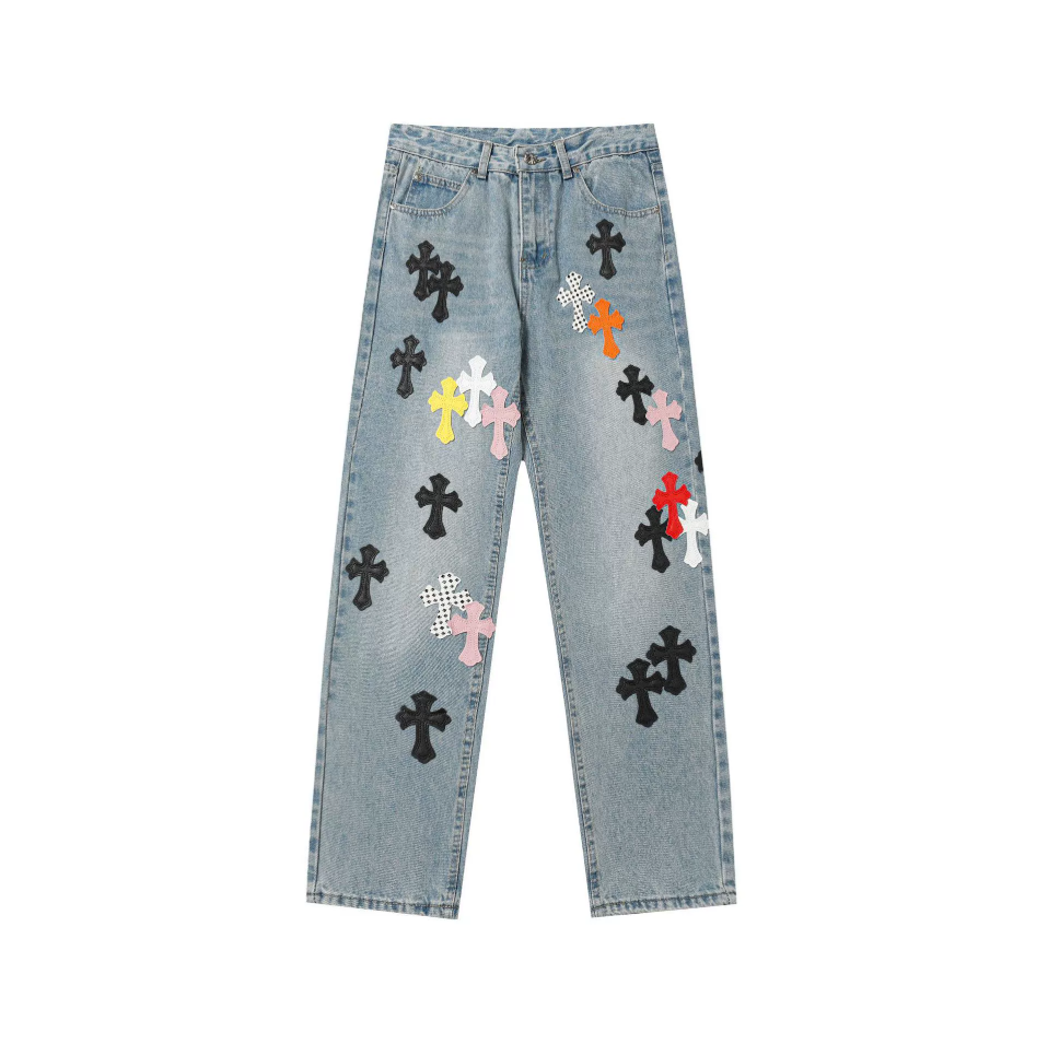 Chrome Hearts Denim Pants