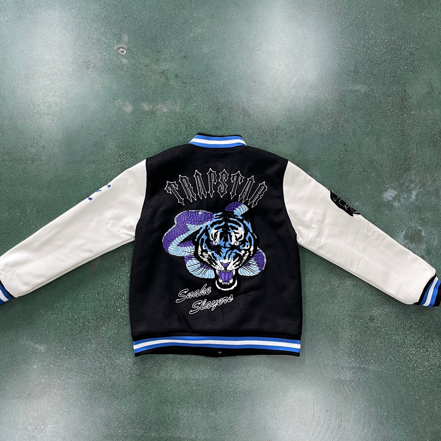 Trapstar Varsity Jacket (Snake Slayers)