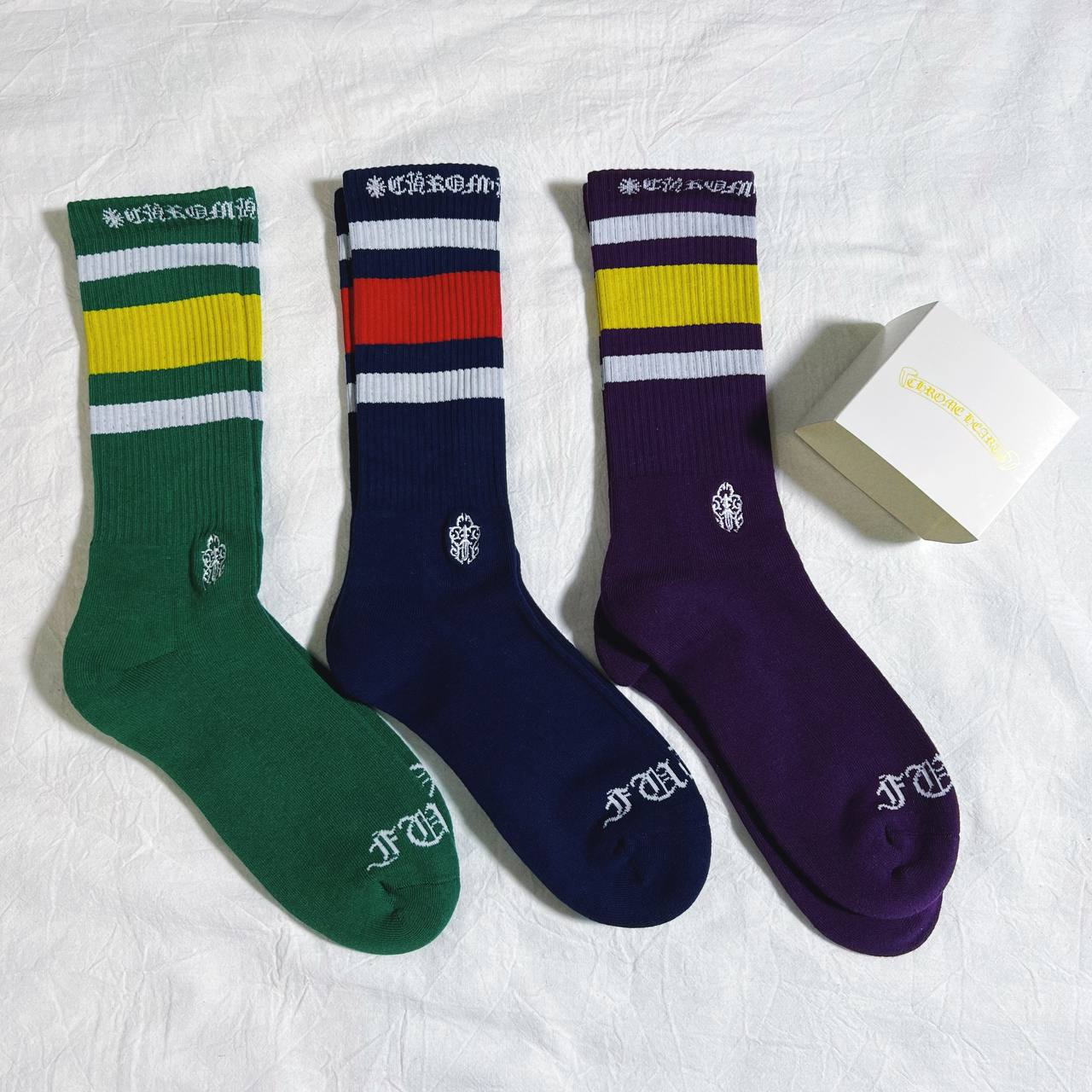 Chrome Hearts Socks (3 PAIRS ONLY)