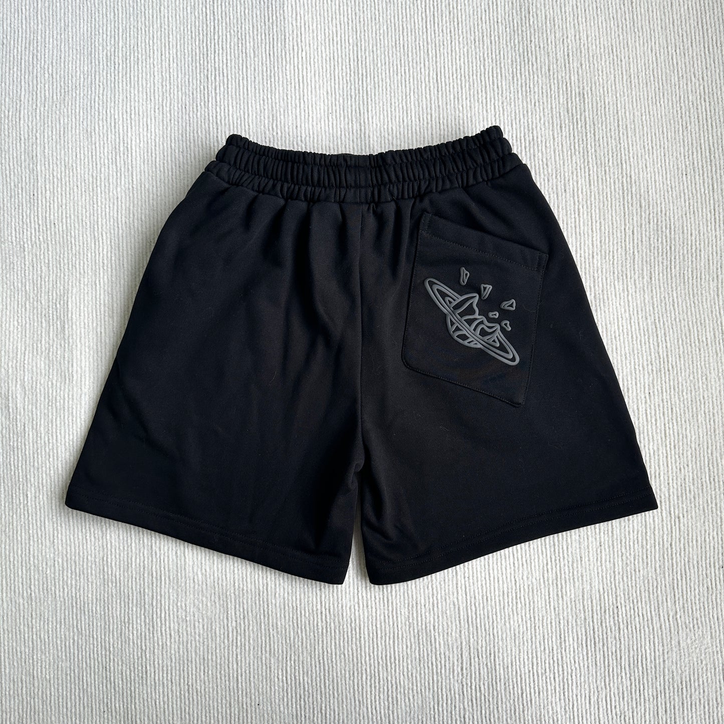 Broken Planet Cotton Short - Midnight Black
