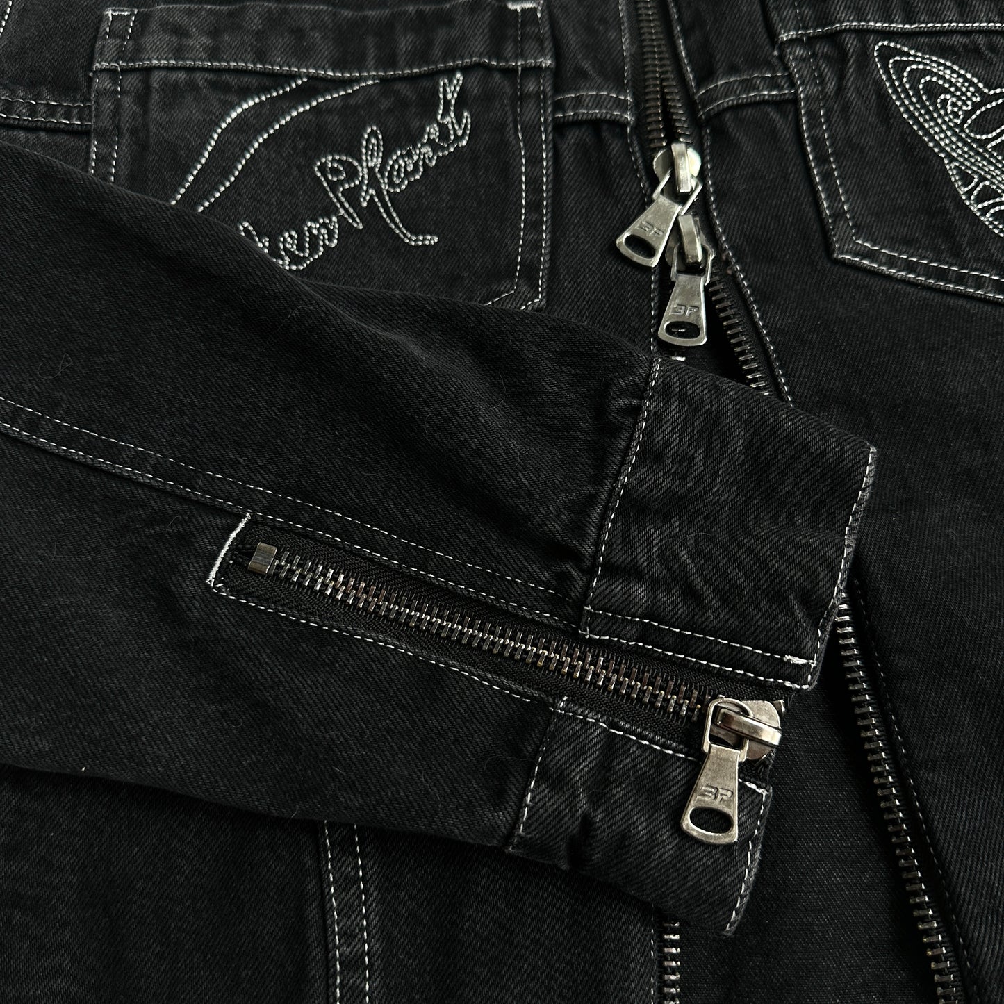 Broken Planet Black Denim Set