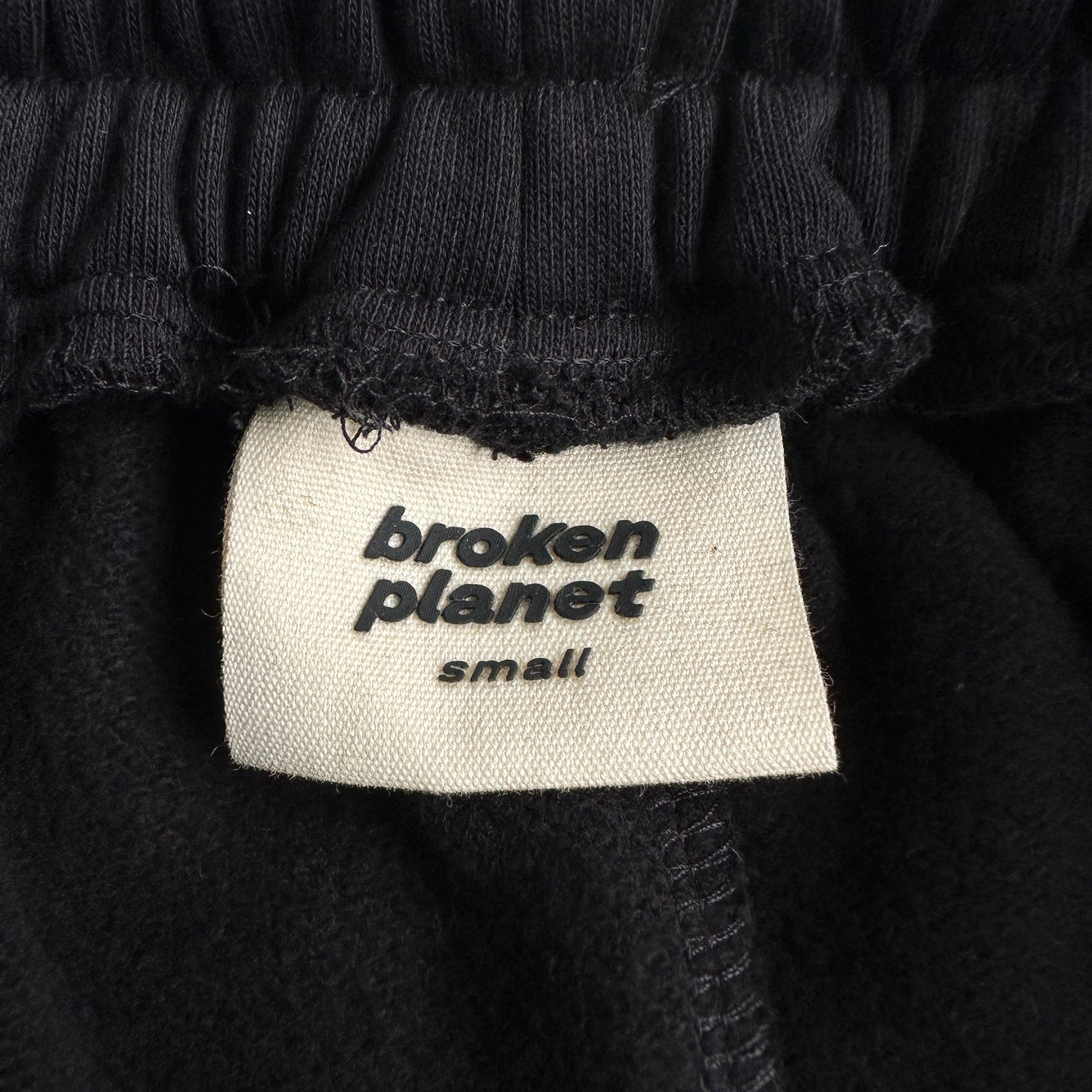 Broken Planet Cotton Short - Midnight Black