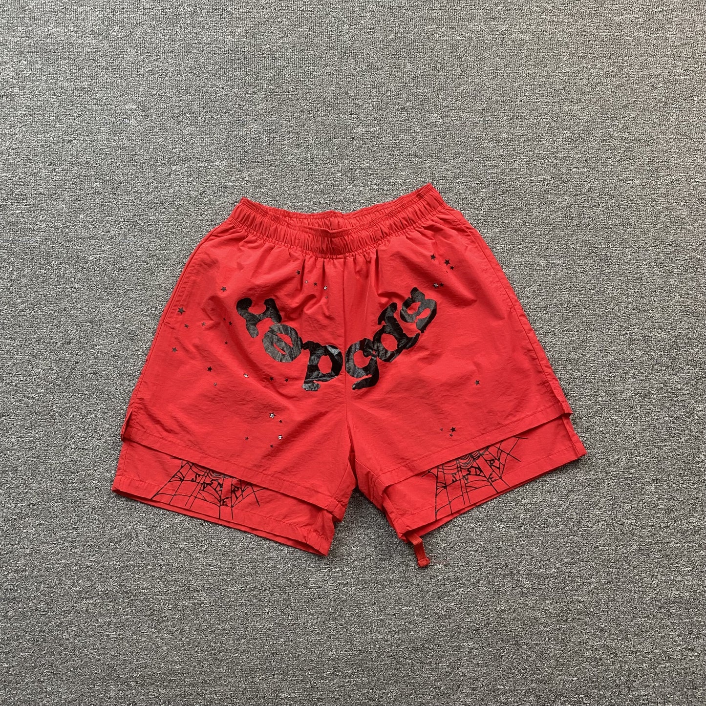SP5DER Mixed Water Shorts