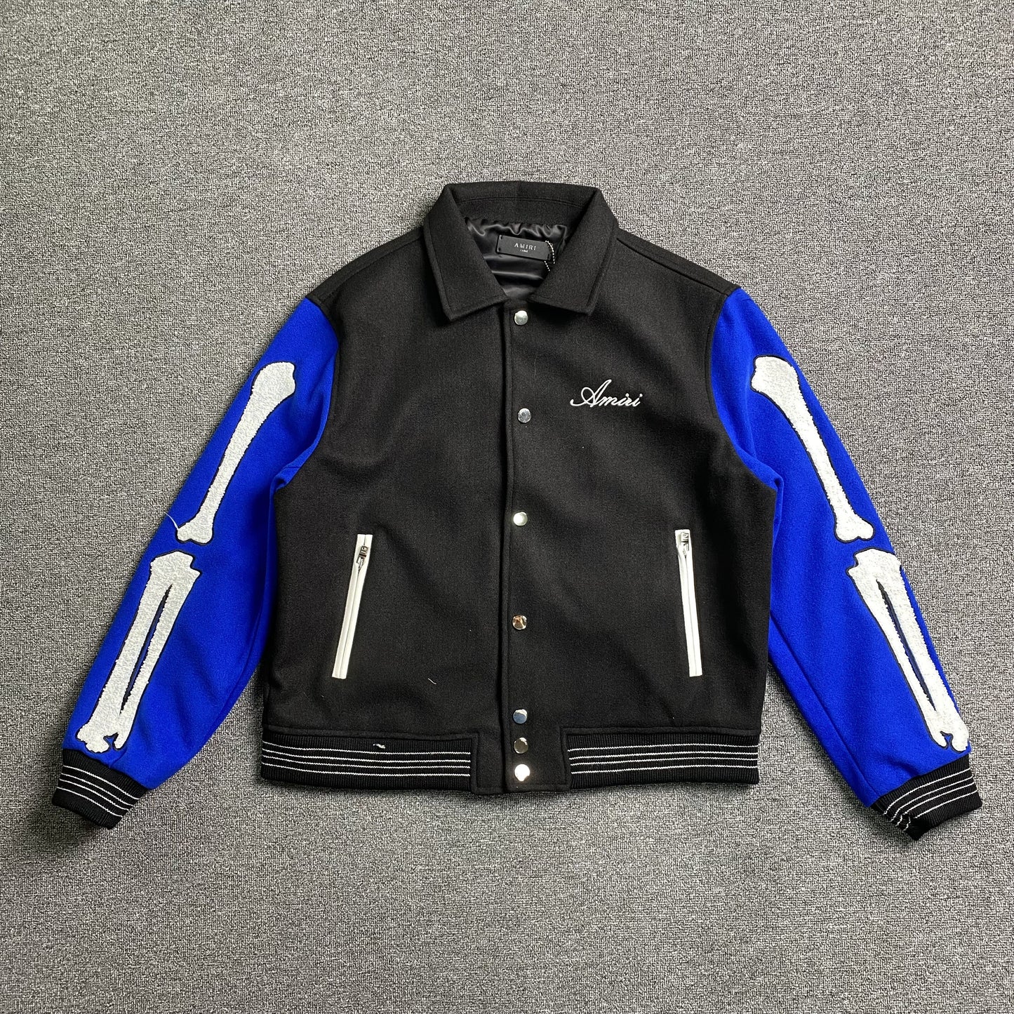 Amiri Skeleton Varsity Jackets