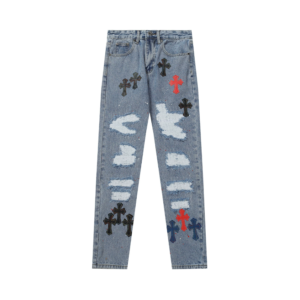Chrome Hearts Denim Pants