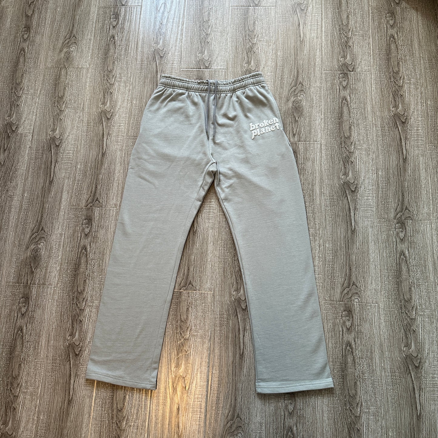 Broken Planet Zip-up Stone Gray Set