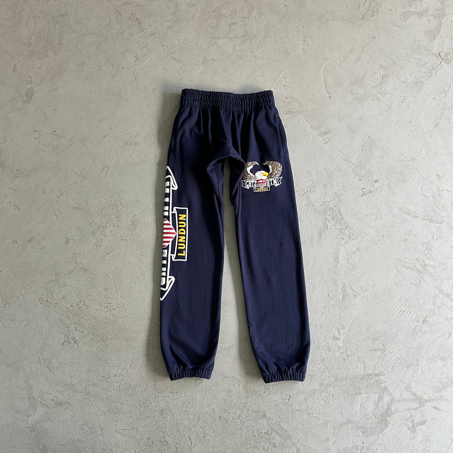 Corteiz Dipset Navy Blue Eagle Tracksuit