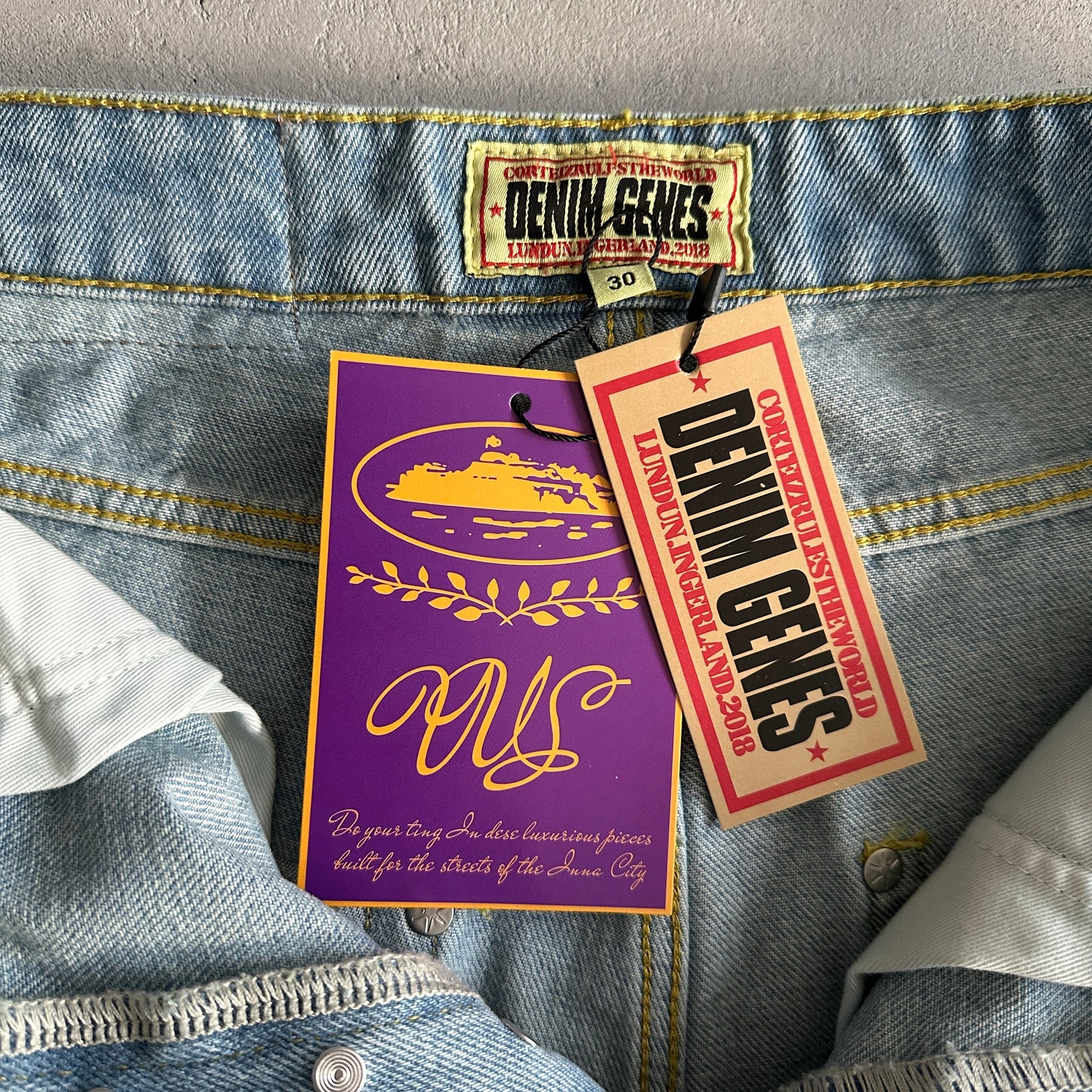 Corteiz Alcatraz Denim Jeans