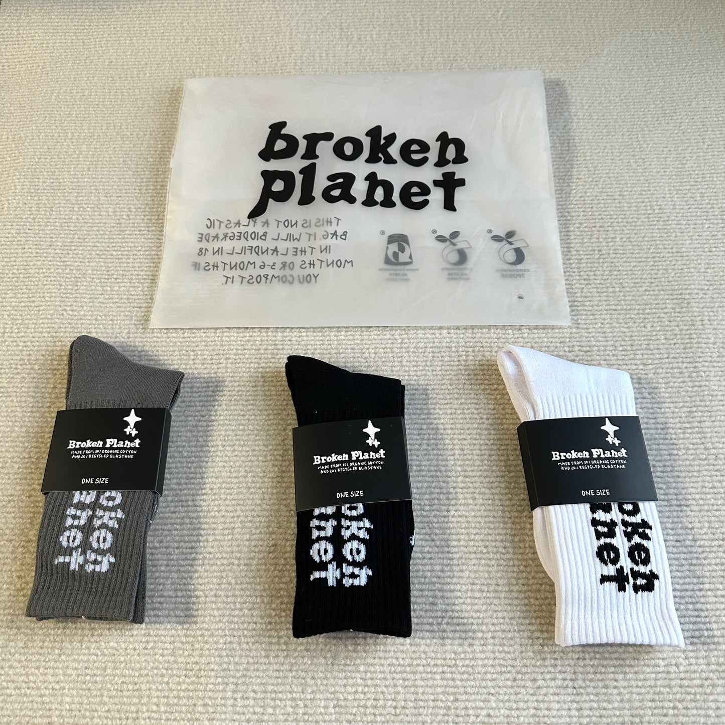 Broken Planet Socks