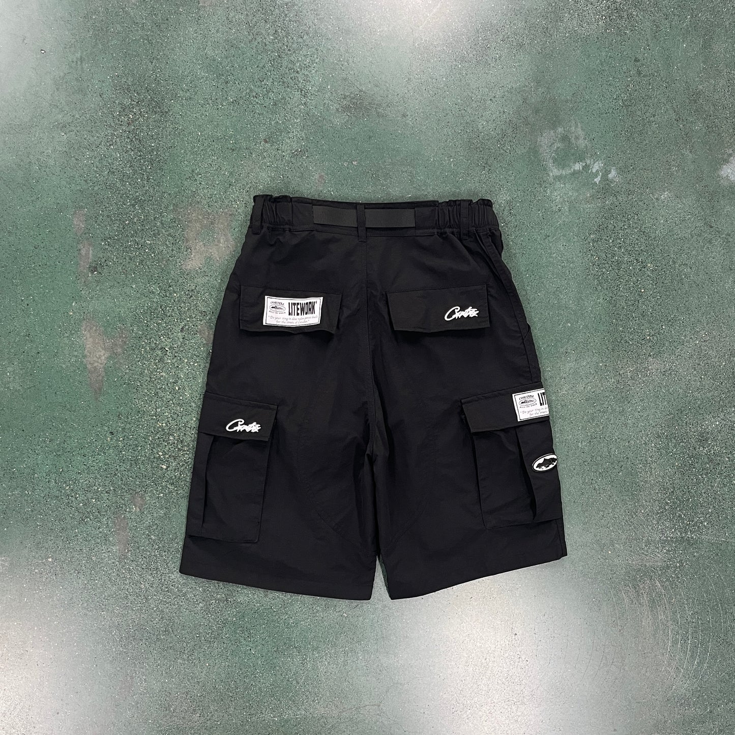 Corteiz Nylon Cargo Shorts