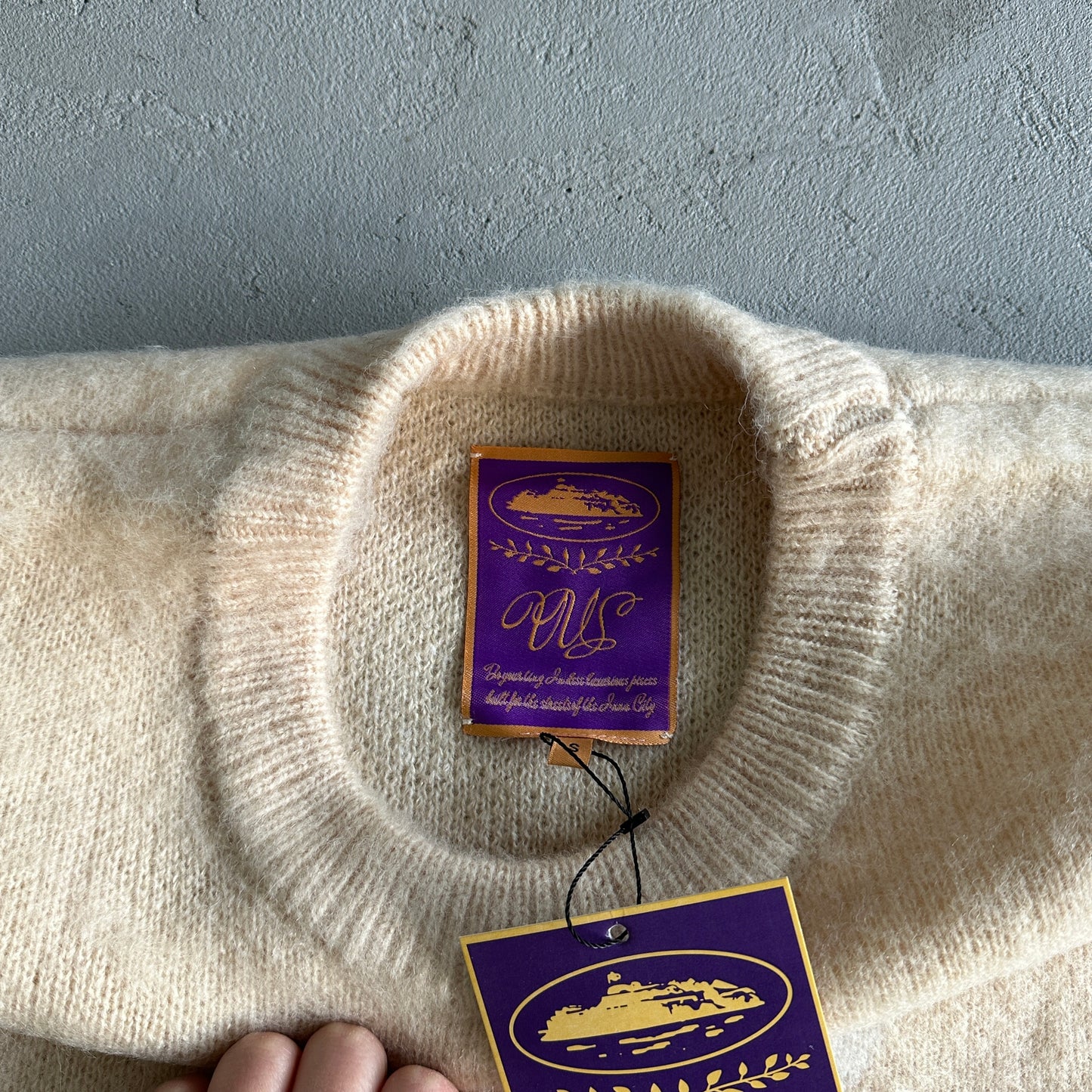 Corteiz C Star Mohair Knit Sweater