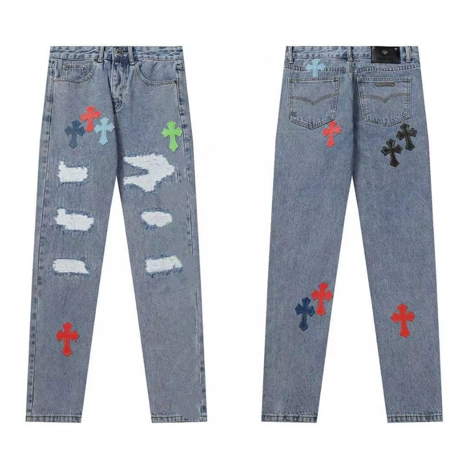 Chrome Hearts Denim Pants
