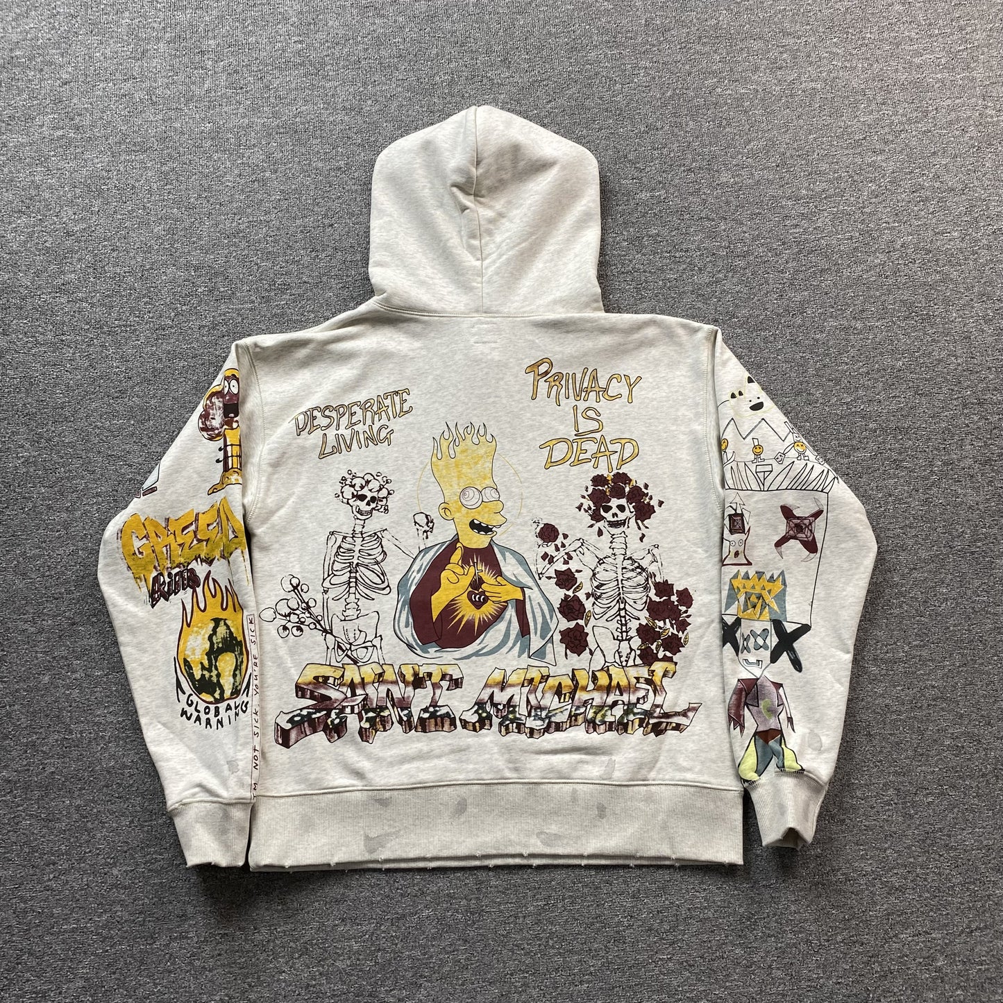 Saint Michael Mixed Hoodies