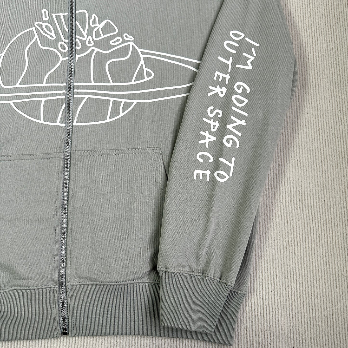 Broken Planet Zip-up Hoodies